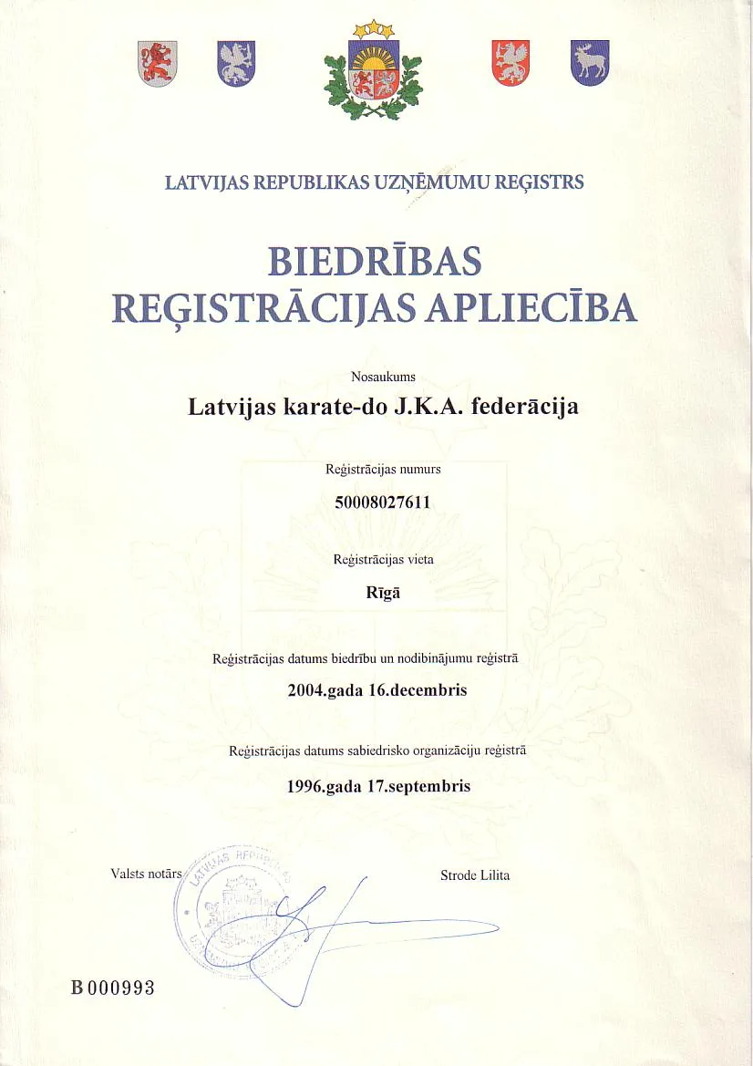 Federation registration
