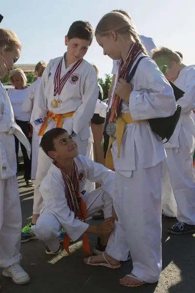 Pilsētas svētku gājiens - karatē klubs _SHINRI_ — 181